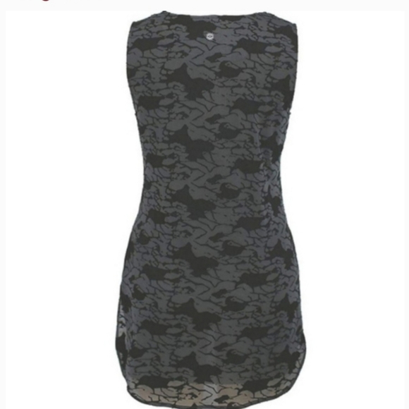 Tangerine Layered Tank Size L - Picture 2 of 8